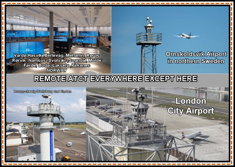 Administrator Whitaker- Mr. Poole has great reasons for you to interject your technical experience into Remote Air Traffic Control Technology 