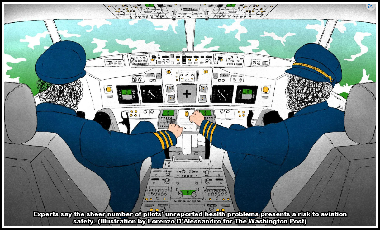 pilots with mental health issues?