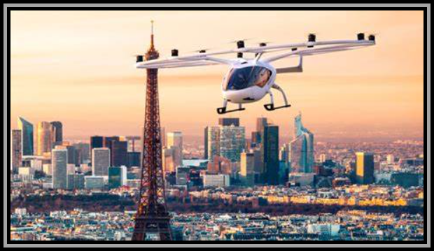 EVTOL flying over Paris Olympics???