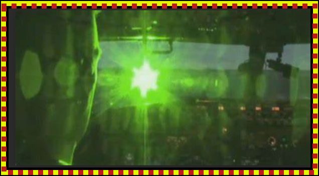 pilot blinded by laser