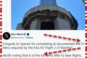 musk X space X message