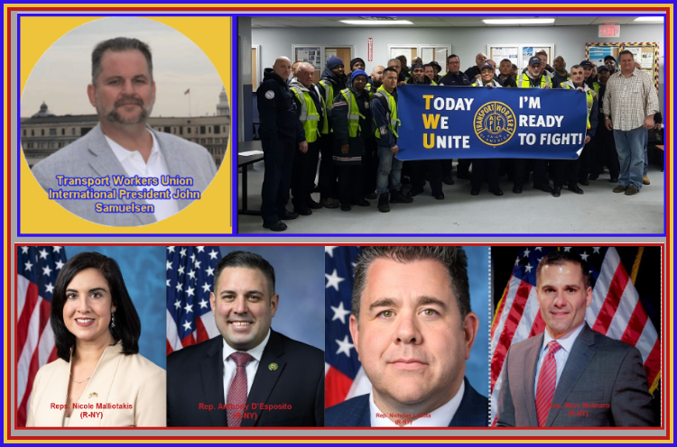 republicans at UAW JFK rally