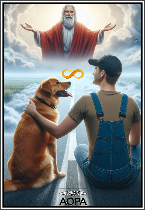 Bill talking to a Higher Authority with a rescue