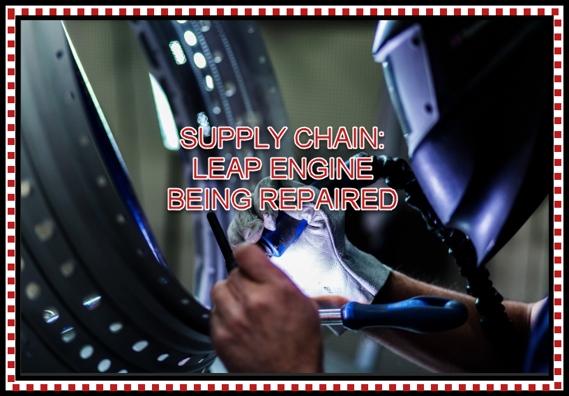LEAP engine repair..