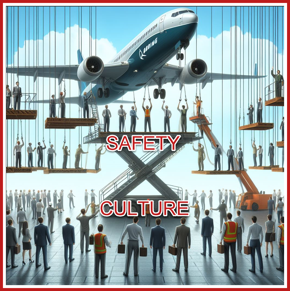 BOEING, ALL LEVELS, SMS AND SAFETY LIFTING BOEING CULTURE