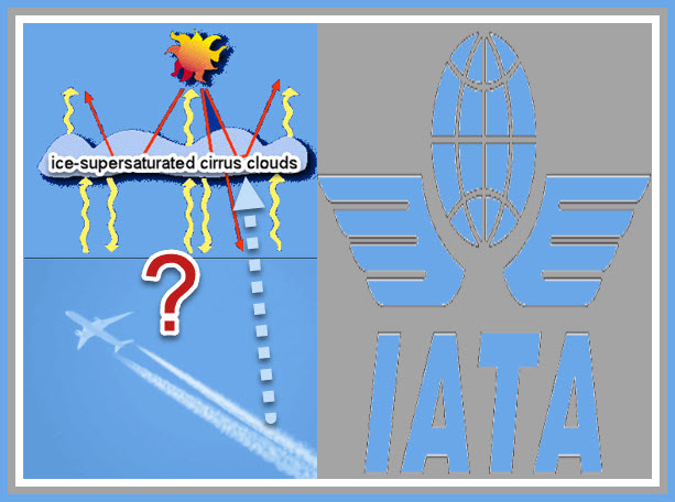 contrail formation IATA