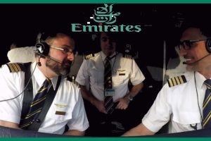 Emirates Green Cockpit