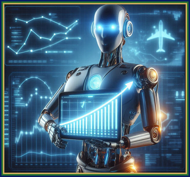 AI generating aviation safety trend line