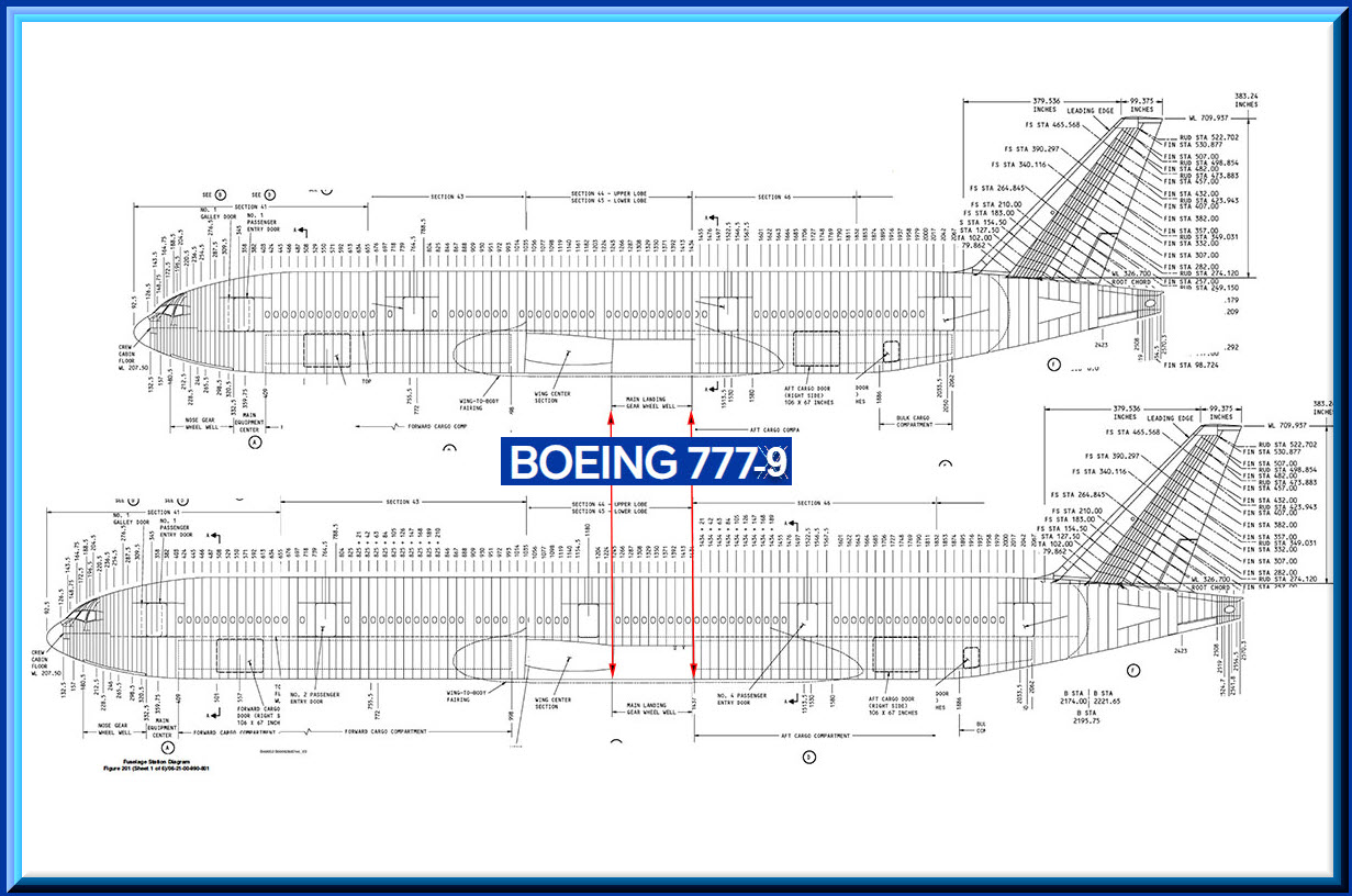 b 777-9 drawing
