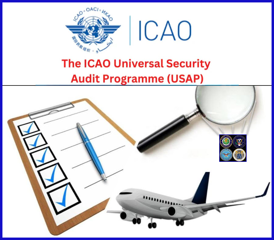 ICAO USOAP magnifying glass AUDIT