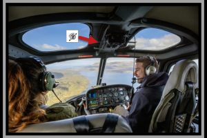 eye in the cockpit