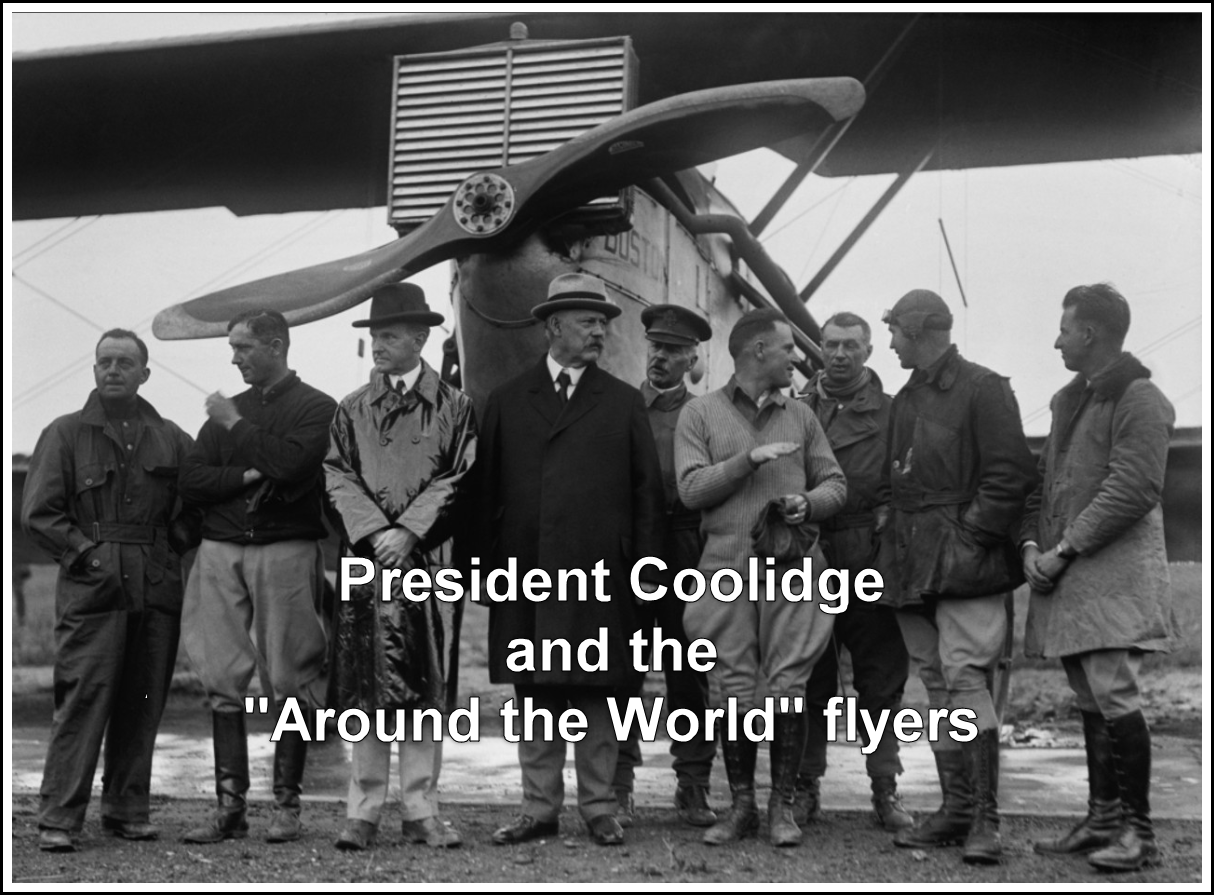 COOLIDGE AND DWC around the world flyers