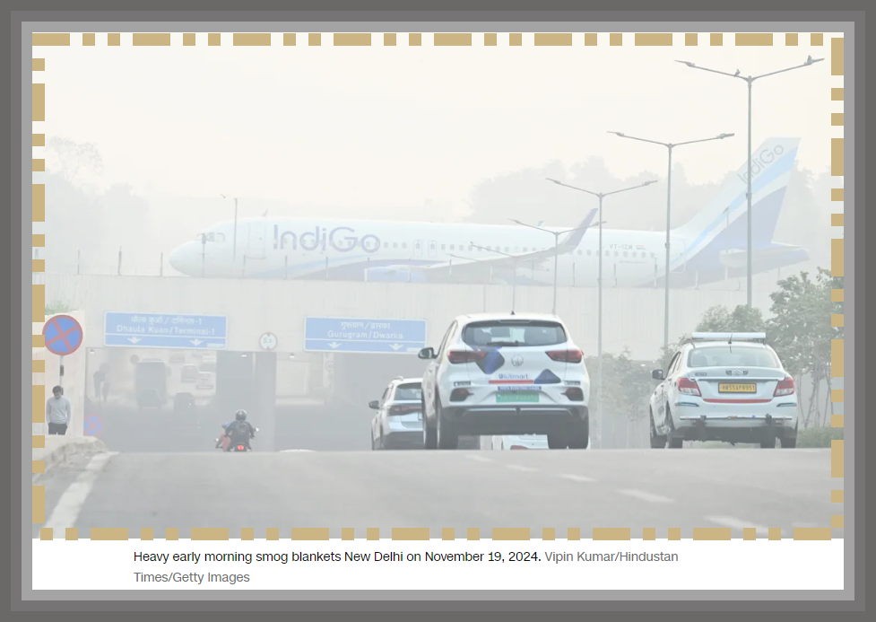 Toxic Fog at IGI airport