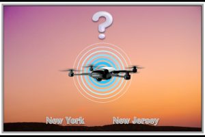 new york new jerser twilight with drones