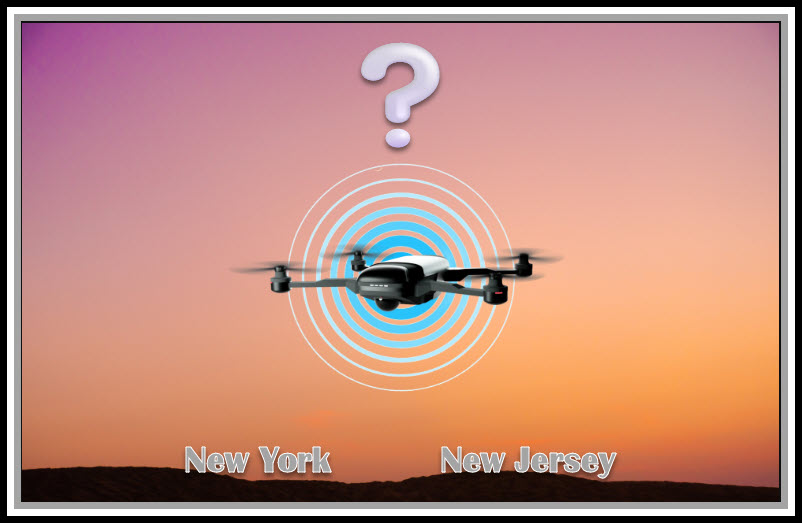 new york new jerser twilight with drones