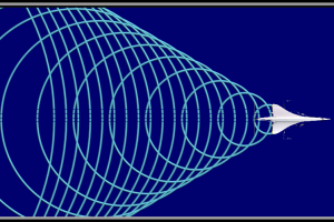 BOOM SONIC WAVE DEPICTION