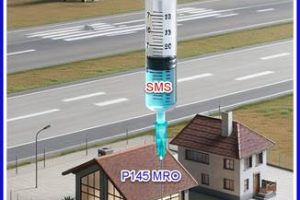 SMS syringe into P145